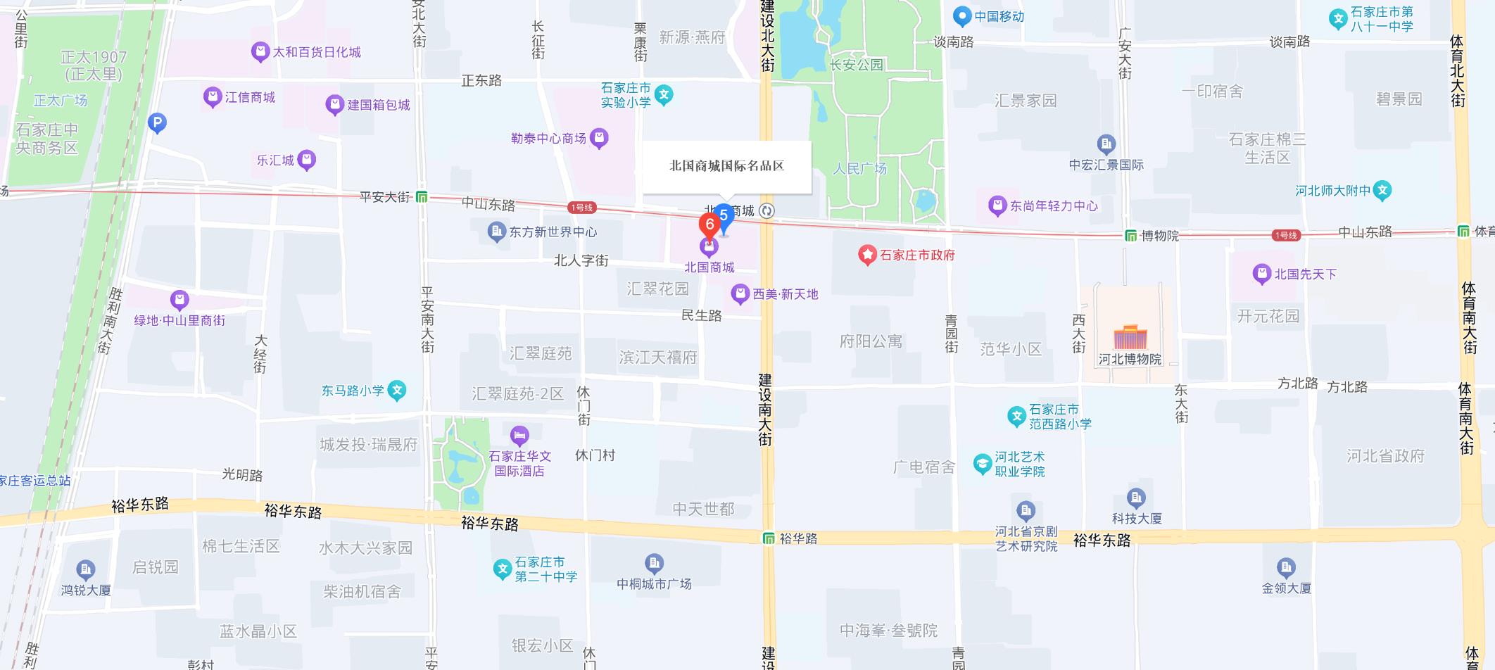 办公地点地图定位